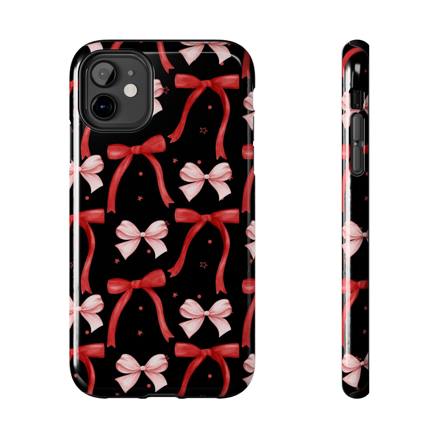 Red and Pink Bow Case