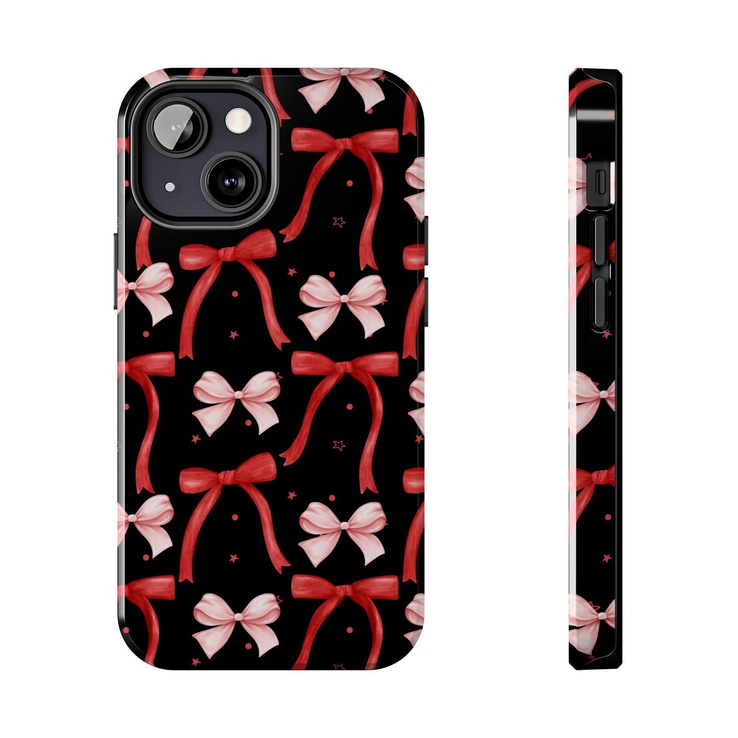 Red and Pink Bow Case