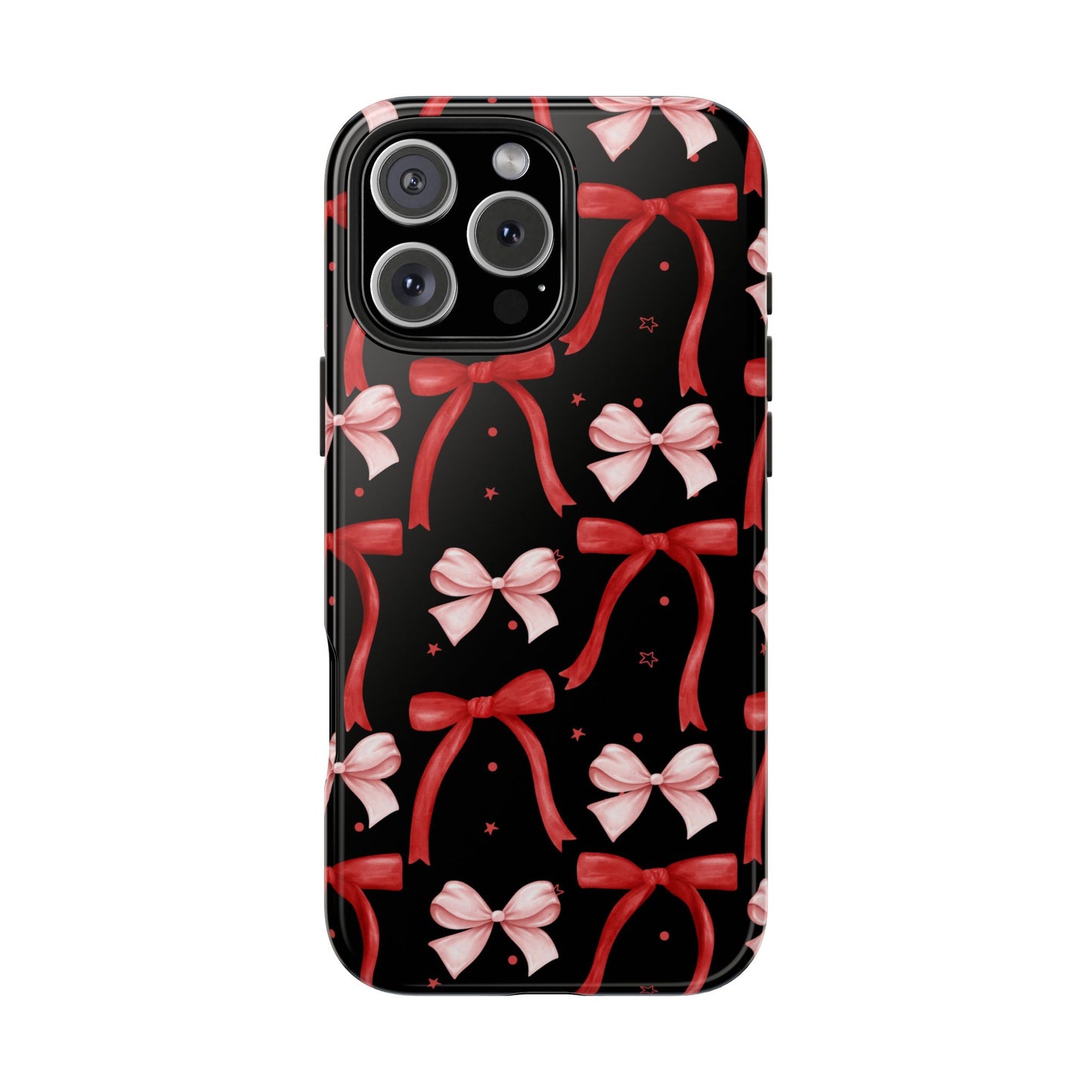 Red and Pink Bow Case