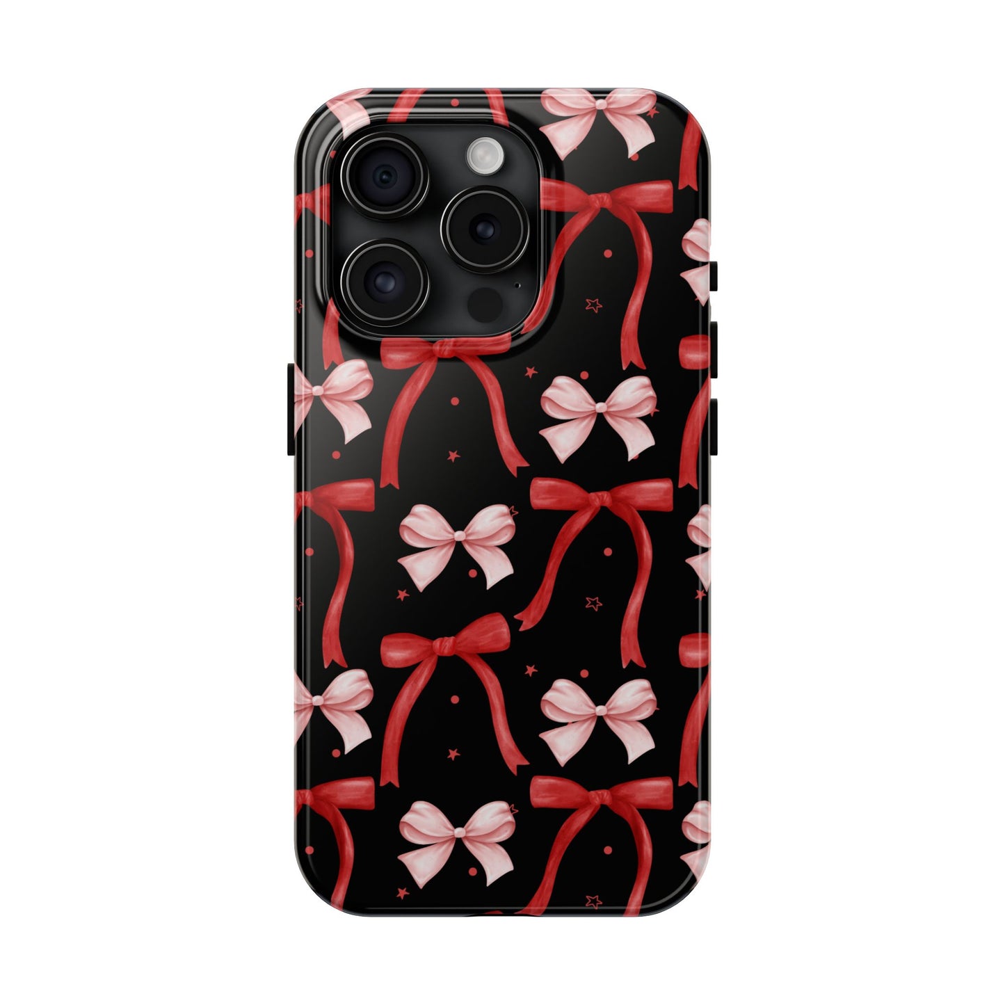 Red and Pink Bow Case