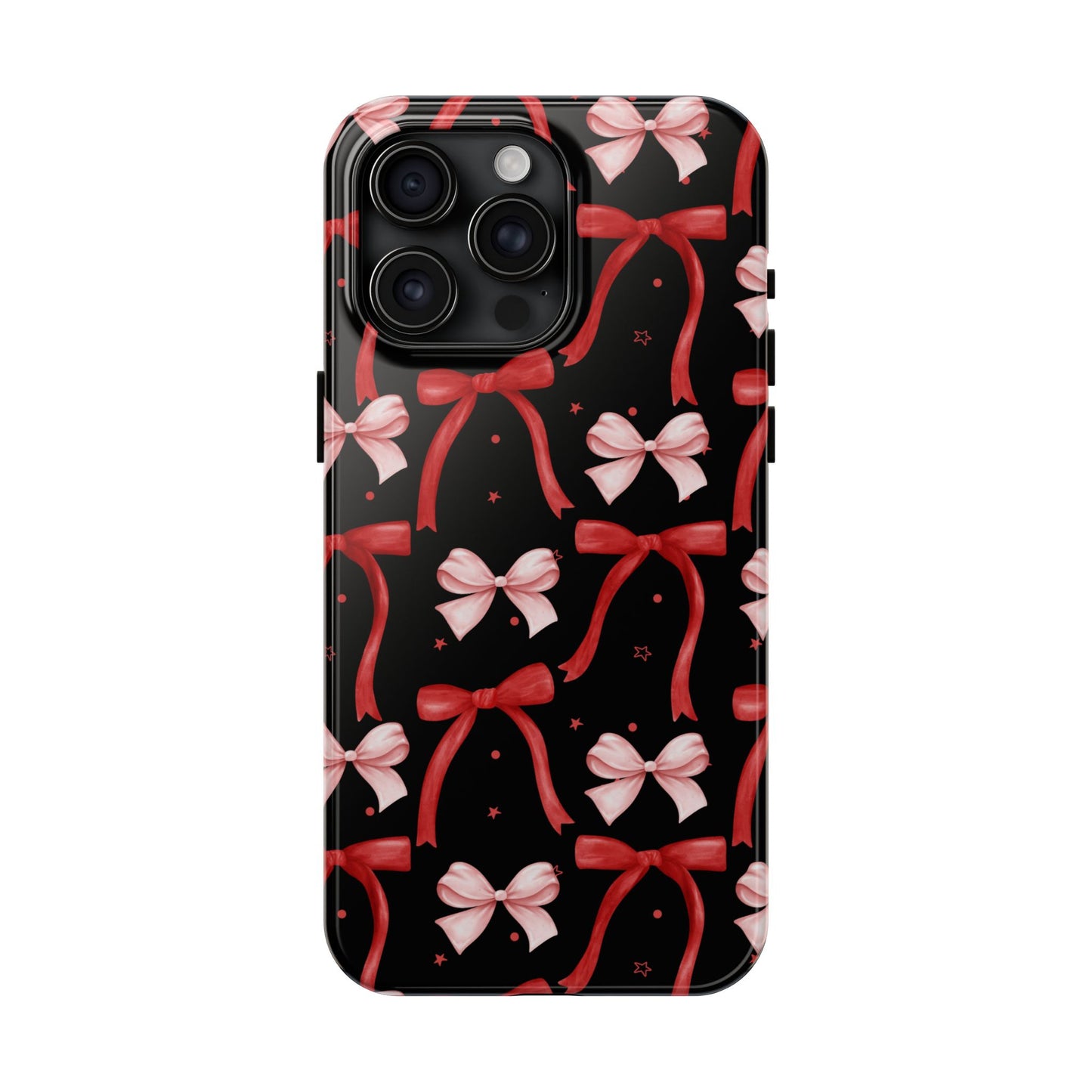 Red and Pink Bow Case